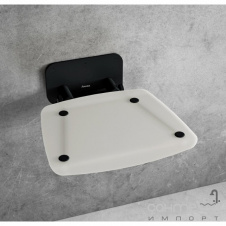 Сидение для ванной комнаты Ravak Ovo B II B8F0000060 Opal/Black