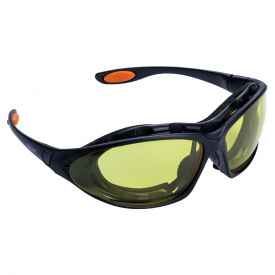 Набор очки защитные с обтюратором.сменными дужками Super Zoom anti-scratch,anti-fog(янтарь) (9410921)