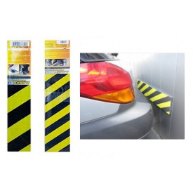 Защитная самоклеящаяся пластина Car Protector черно-желтая 10мм*150мм*1000мм