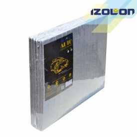 Шумоизоляция IZOLON AUTO 4мм 500*600мм (20 листов), самоклейка