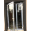 Замовити вхідні алюмінієві двері Алюміл для дому з одностороннім фарбуванням Київ