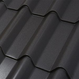 Металлочерепица Ретро Премиум ArcelorMittal (Польша) 0,5мм Ультра мат