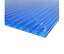 Стільниковий полікарбонат TITANPLAST 6х2100х6000 мм синій