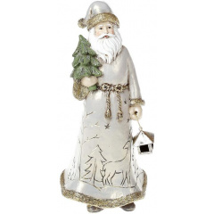 Статуэтка Santa с елкой 22 см, шампань Bona DP43009 Боярка