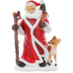 Статуэтка Santa и олененок 33 см Bona DP42702 Ужгород