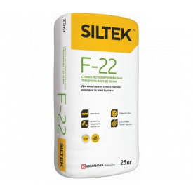 Стяжка для підлоги SILTEK F22 завтовшки від 5 до 50 мм