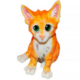 Статуэтка декоративная Котик Ми-ми 18 см Lefard AL30475