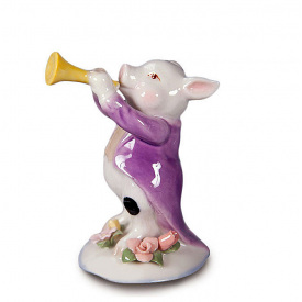Статуэтка Поросенок с тромбоном Lefard AL27958