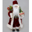 Новогодняя фигурка Санта с елочкой 46см (мягкая игрушка), с LED подсветкой, бордо Bona DP73703 Кропивницкий