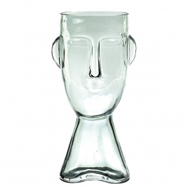 Декоративная стеклянная ваза Arabesque 31 см Unicorn Studio AL87297