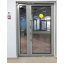 Дверь входная алюминиевая со стеклом от производителя в Киеве заказать Киев
