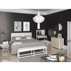 Спальня Кадис Тенеро мебель металлическая спальный гарнитур модульный комплект №5 Полтава