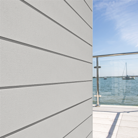  Фиброцементный сайдинг Кедрал Cedral Click Smooth С-51 серебристый минерал