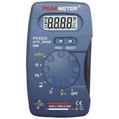 Мультиметр портативный с функцией измерения емкости и частоты PROTESTER PM320 Черновцы