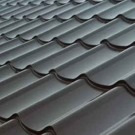 Металочерепиця Топаз (Монтеррей) Китай поліестер (РЕ) 0,35 мм