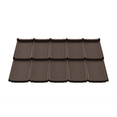 Металочерепиця Ruukki Frigge Pural Matt BT 0,50 мм RR-32 (Лісовий горіх) Софіївська Борщагівка