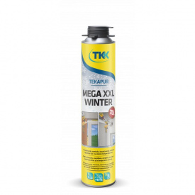 Профессиональная монтажна зимняя пена TEKAPUR MEGA XXL 850 ml