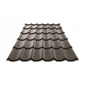 Металлочерепица Ruukki Monterrey Polyester 0,50 мм RR-32 (Лесной орех)