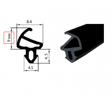 Ущільнювач для вікон Ado-06-9 мм