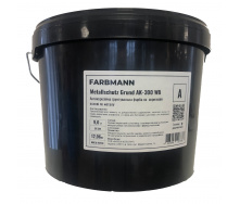 Водная глянцевая акриловая эмаль по металлу FARBMANN METALLSCHUTZ Farbe AK-360 WB