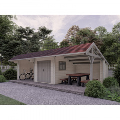 Сарай з дерева 8.7х3,3 м Modern barn - 58 Київ