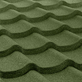 Композитна черепиця QUEENTILE STANDARD зелений