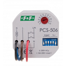 Електронне реле часу F&F PCS-506 195-253В AC 10А
