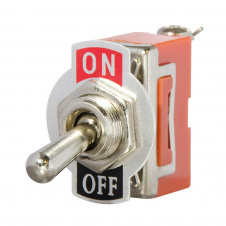 Тумблер 1021 ON-OFF 1NO 2 положения 2 контакта АскоУкрем