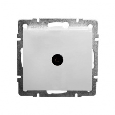 ТВ-розетка Lezard Rain концевая 1,5 дБ Белая (703-0288-130)
