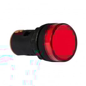 Світлосигнальна арматура AD22-22DS червона 220V АС АскоУкрем