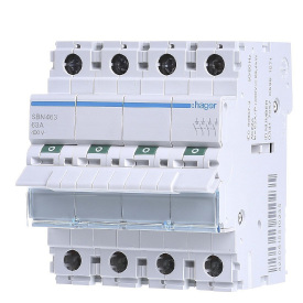Выключатель нагрузки Hager SBN463 4P 63А/400В 4м