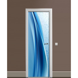 Наклейка на дверь Zatarga «Маленькое солнце» 650х2000 мм виниловая 3Д наклейка декор самоклеящаяся