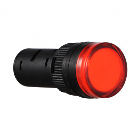 Світлосигнальна арматура AD16-16DS червона 24V АС/DC АскоУкрем