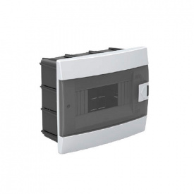 Щиток (бокс) на 8 модулей встраиваемый белый Horoz Electric (600-000-801)