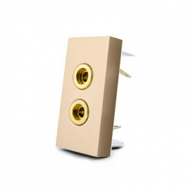 Механізм розетка аудіо Banana Livolo золото (VL-C7-91A-13)