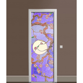 Наклейка на дверь Zatarga "Граненое стекло" 650х2000 мм