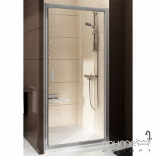 Душевая дверь Ravak Blix BLDP2-110 белый/прозрачное 0PVD0100Z1