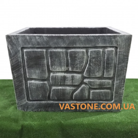Вазон садовый для цветов Кадушка бетонный Базовый