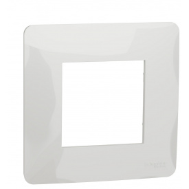 Однопостовая рамка Schneider Electric NU200218 (белая)