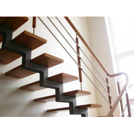 Металокаркас для сходів металевий зі зміщеним косоуром Legran