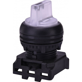 Двухпозиционный поворотный выключатель ETI 004771335 EGS2I-N-W с фиксацией с подсветкой 0-1 45° (белый)