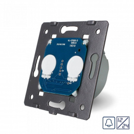 Механизм сенсорная кнопка Livolo 2 канала 12/24 вольт (VL-C702CH)