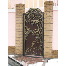 Кованая калитка с узором Legran