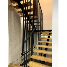 Лестницы металлические с косоуром, каркас металлических лестниц Legran