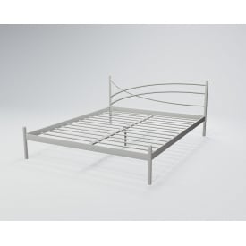 Кровать Tenero Гвоздика1 1800х1900 Белый бархат