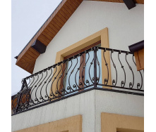 Кованый балкон открытый Legran