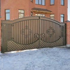 Въездные широкие ворота 5.5м Legran Киев