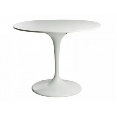 Круглый стол белый Тюльпан-М SDM 60 см на ножке Ужгород