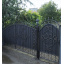 Кованые ворота прочные, ажурные комбинированые Legran Белая Церковь