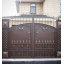 Ворота въездные объёмные прочные с пиками Legran Житомир
